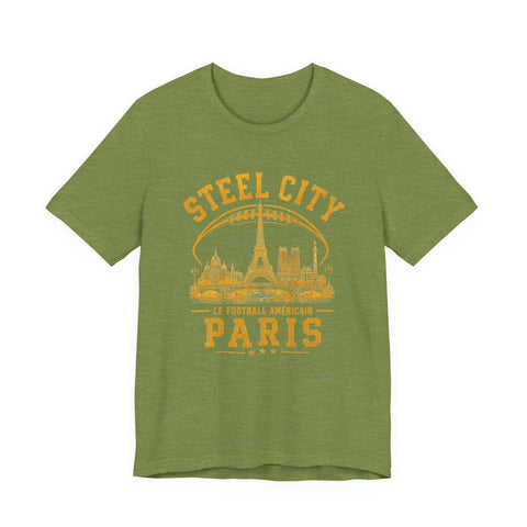 Steel City Paris - Unisex Jersey Short Sleeve Tee