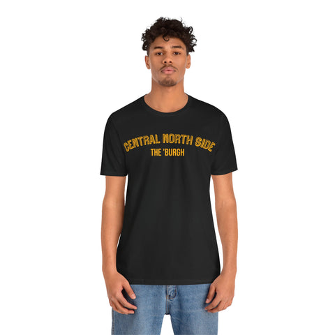 Central North Side  - The Burgh Neighborhood Series - Unisex Jersey Short Sleeve Tee T-Shirt Printify   