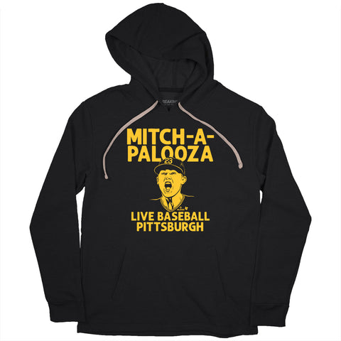 Pittsburgh Pirates Mitch Keller: Mitch-A-Palooza T-Shirt T-Shirt BreakingT Small Hoodie 