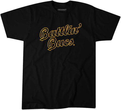 Pittsburgh Pirates Pittsburgh Battlin' Bucs T-Shirt T-Shirt BreakingT Small Adult T-Shirt 