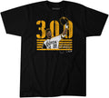 Pittsburgh Pirates Andrew McCutchen: 300 T-Shirt T-Shirt BreakingT Small Adult T-Shirt 