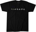 Y•I•N•Z•E•R•S Friends TV Show Inspired Graphic Shirt Shirt BreakingT Small Adult T-Shirt 