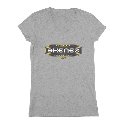 Pittsburgh Pirates Paul Skenes: Fresh K's Made to Order T-Shirt T-Shirt BreakingT Small Women's V-Neck T-Shirt 