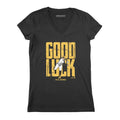 Pittsburgh Pirates Paul Skenes: Good Luck T-Shirt T-Shirt BreakingT Small Women's V-Neck T-Shirt 