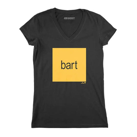 Joey Bart: brat MLB BreakingT Small Women's V-Neck T-Shirt 