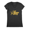 Rowdy Tellez: Pittsburgh Let Rowdy Pitch MLB BreakingT Small Women's V-Neck T-Shirt 