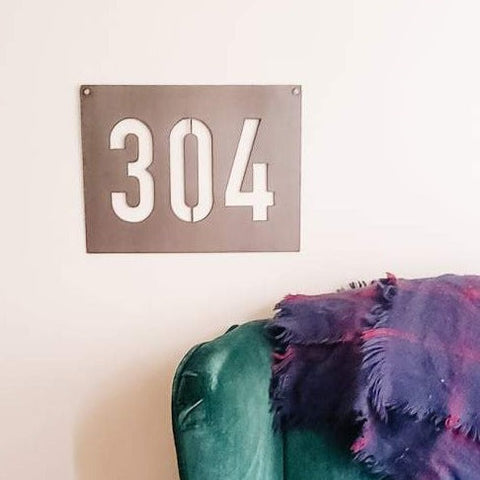 West Virginia 304 Area Code Sign