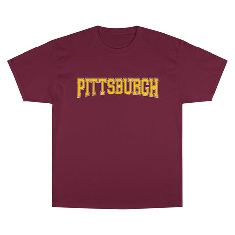 Pittsburgh Varsity Letters Short Sleeve T-Shirt