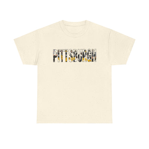 Pittsburgh Football Players - Unisex Heavy Cotton Tee