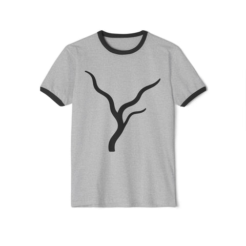 The Rivers of Pittsburgh - Unisex Cotton Ringer T-Shirt