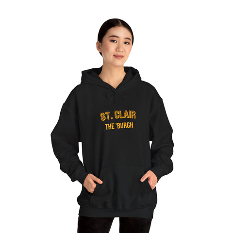 St. Clair - The 'Burgh Neighborhood Series - Unisex Heavy Blend™ Hooded Sweatshirt