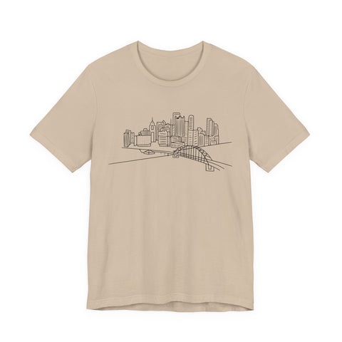Pittsburgh Skyline Short Sleeve T-Shirt