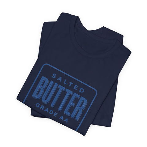 Salted Butter Label Tee | Vintage Food Graphics, Retro Diner Typography