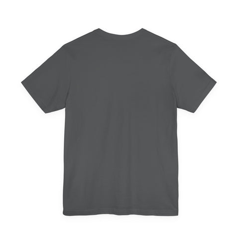412 Bold Vertical Number Tee — Minimalist Monochrome Graphic T-Shirt
