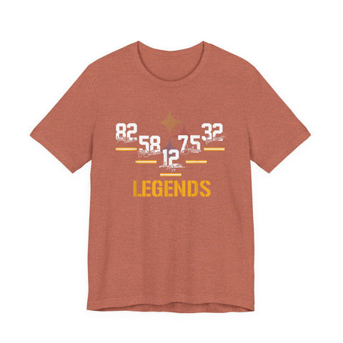 Pittsburgh Football Legends - Unisex Jersey Short Sleeve Tee