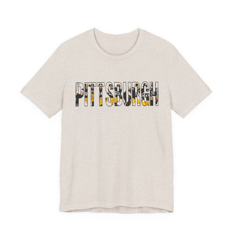Pittsburgh Football Players - Unisex Jersey Short Sleeve Tee
