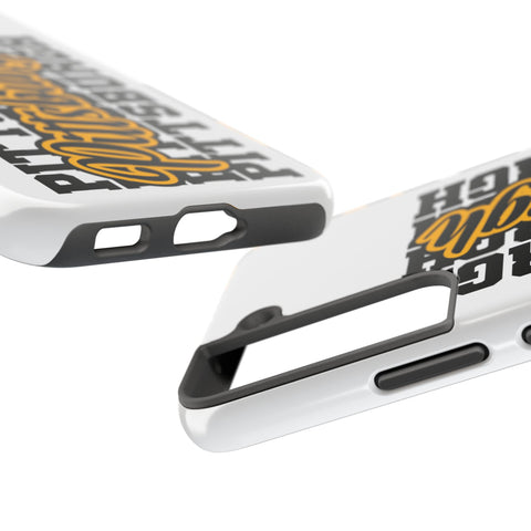 Pittsburgh Typography - iPhone Phone Case Mate Tough