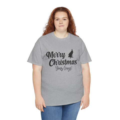 Merry Christmas Yinz! - Unisex Heavy Cotton Tee