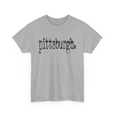Pittsburgh Typewriter Unisex Heavy Cotton Tee