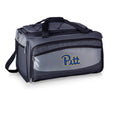 Pittsburgh Panthers - Buccaneer Portable Charcoal Grill & Cooler Tote Cooler Tote Bag Picnic Time Family of Brands Black  