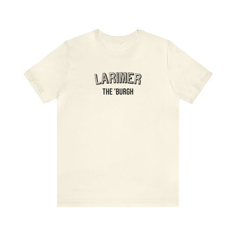 Larimer - The Burgh Neighborhood Series - Unisex Jersey Short Sleeve Tee T-Shirt Printify Natural S 