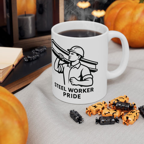 Pittsburgh Steel Worker Pride -  Coffee Mugs (11oz, 15oz)