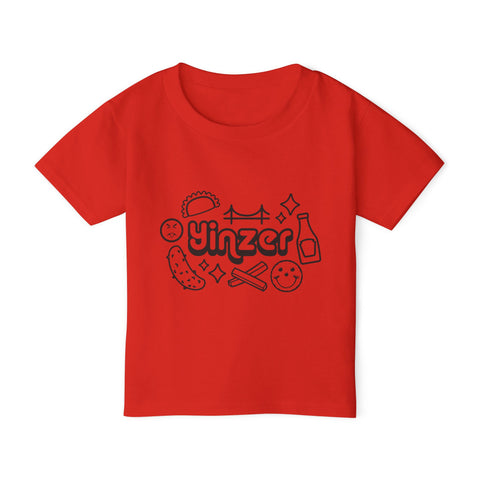 Yinzer Icon Doodles - Toddler T-Shirt
