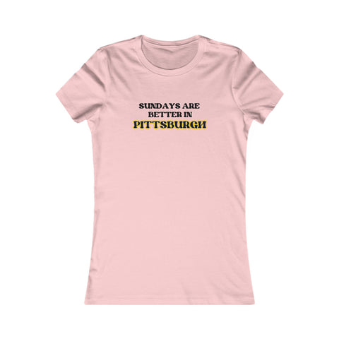 Pittsburgh Sundays - Women's Favorite Tee