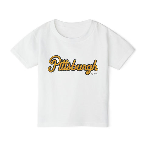 Pittsburgh Faux Embroidery - Toddler T-Shirt