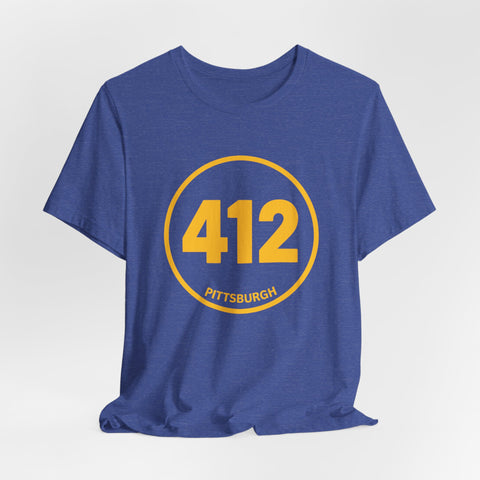 412 Stamp - Unisex Jersey Short Sleeve Tee