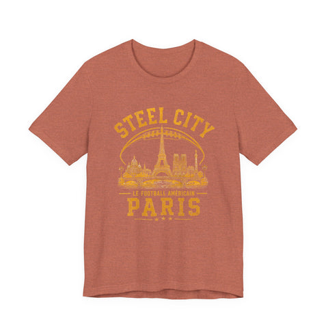 Steel City Paris - Unisex Jersey Short Sleeve Tee