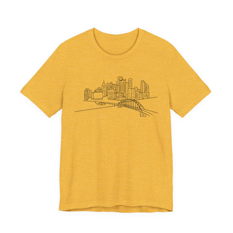 Pittsburgh Skyline Short Sleeve T-Shirt