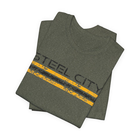 Vintage Steel City - Unisex Jersey Short Sleeve Tee