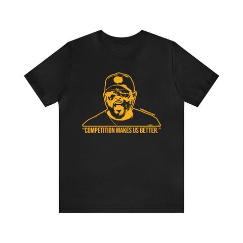 Competition Makes Us Better - Tomlin Quote Training Camp 2023 - Short Sleeve Tee T-Shirt Printify Black S 