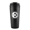 Officially Licensed Pittsburgh Steelers 26oz Ice Shaker - Black  Ice Shaker   