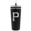 Officially Licensed Pittsburgh Pirates 26oz Flex Bottle - Black  Ice Shaker   