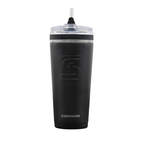 Officially Licensed Pittsburgh Steelers 26oz Flex Bottle - Black  Ice Shaker   