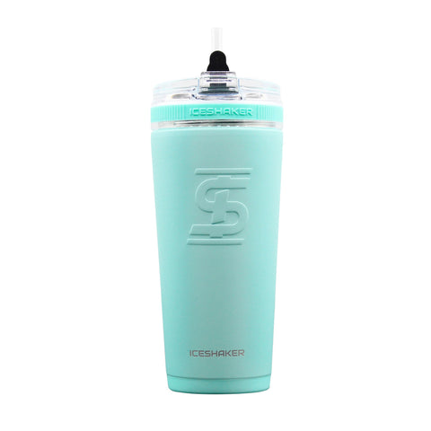 26oz Flex Bottle  Ice Shaker Mint  