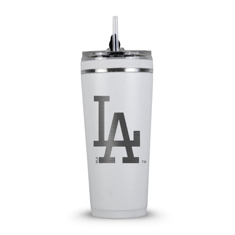 Los Angeles Dodgers Bottle – 26oz Flex Sports Bottle with Leak Proof Lid & Reusable Straw