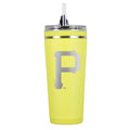 Officially Licensed Pittsburgh Pirates 26oz Flex Bottle - Yellow  Ice Shaker   