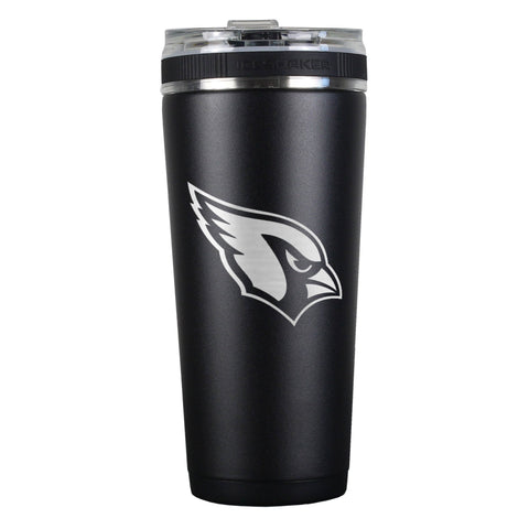 Officially Licensed NFL 26oz Flex Bottles Ice Shaker Arizona Cardinals