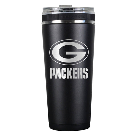 Officially Licensed NFL 26oz Flex Bottles Ice Shaker Green Bay Packers