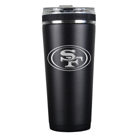 Officially Licensed NFL 26oz Flex Bottles Ice Shaker San Francisco 49ers