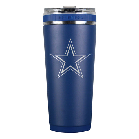 Officially Licensed NFL 26oz Flex Bottles Ice Shaker Dallas Cowboys