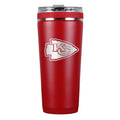 Officially Licensed NFL 26oz Flex Bottles Ice Shaker Kansas City Chiefs