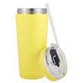 Officially Licensed Pittsburgh Pirates 26oz Flex Bottle - Yellow  Ice Shaker   