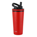 26oz Sport Bottle  Ice Shaker Red  