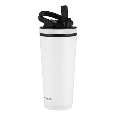 26oz Sport Bottle  Ice Shaker White  