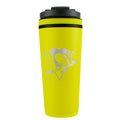 Officially Licensed Pittsburgh Penguins 26oz Ice Shaker - Yellow  Ice Shaker   