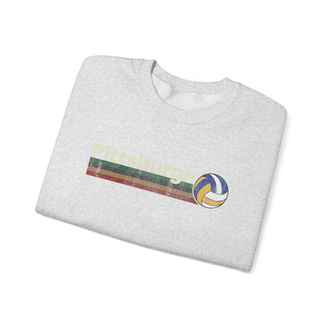 Pittsburgh Vintage Volleyball - Heavy Blend™ Crewneck Sweatshirt